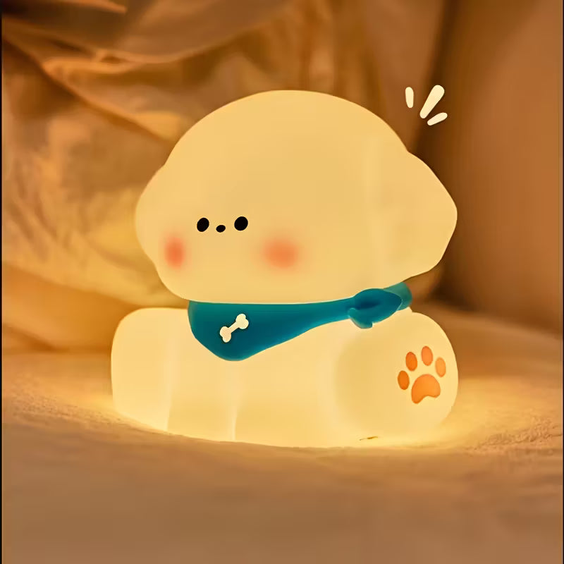 Official GlowBuddy™ Puppy | Silicone Night Lamp
