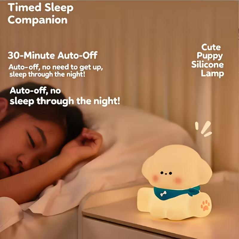 Official GlowBuddy™ Puppy | Silicone Night Lamp