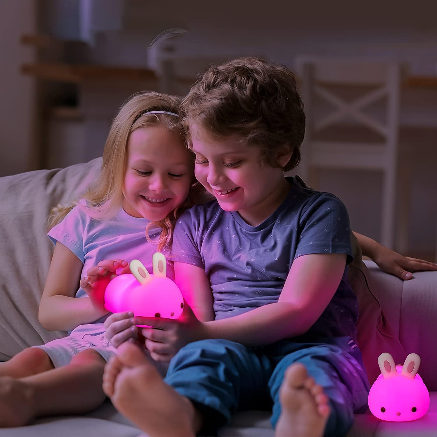 GlowBuddy™ Bunny Silicone Nightlight