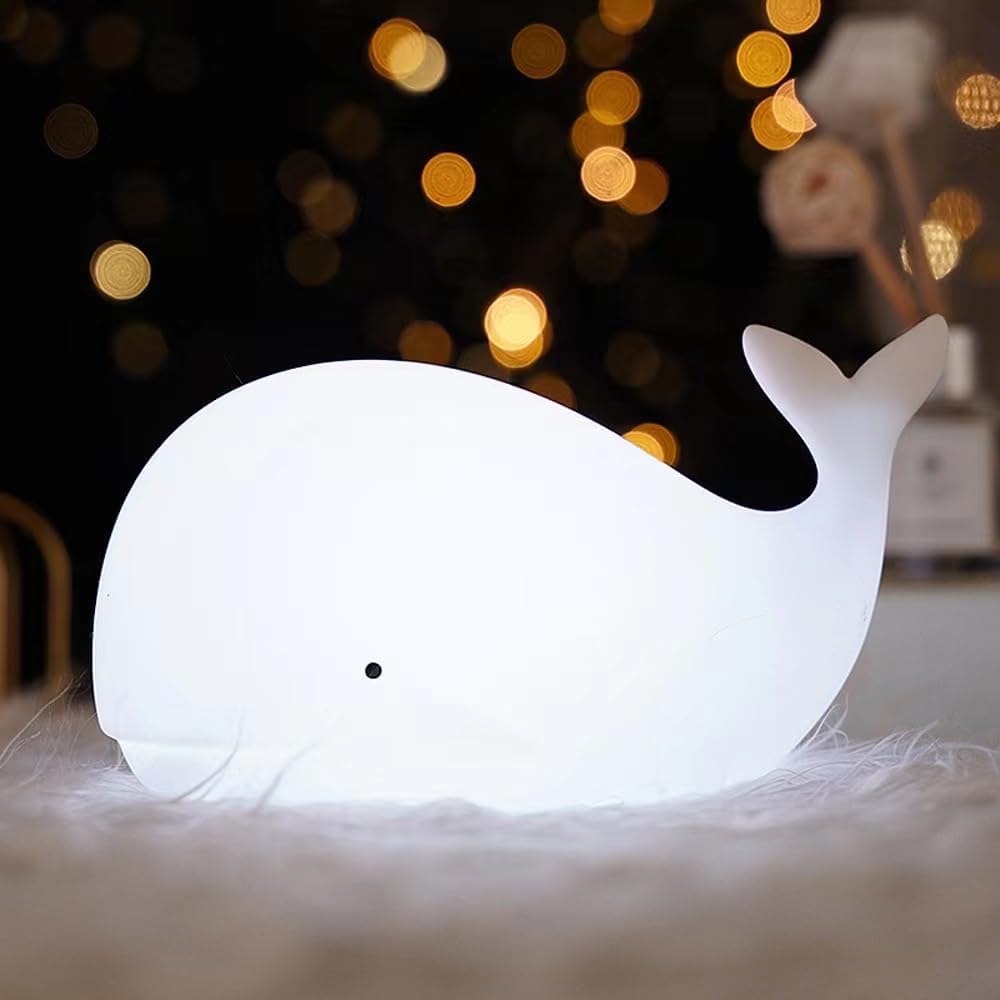 GlowBuddy™ Whale Silicone Nightlight