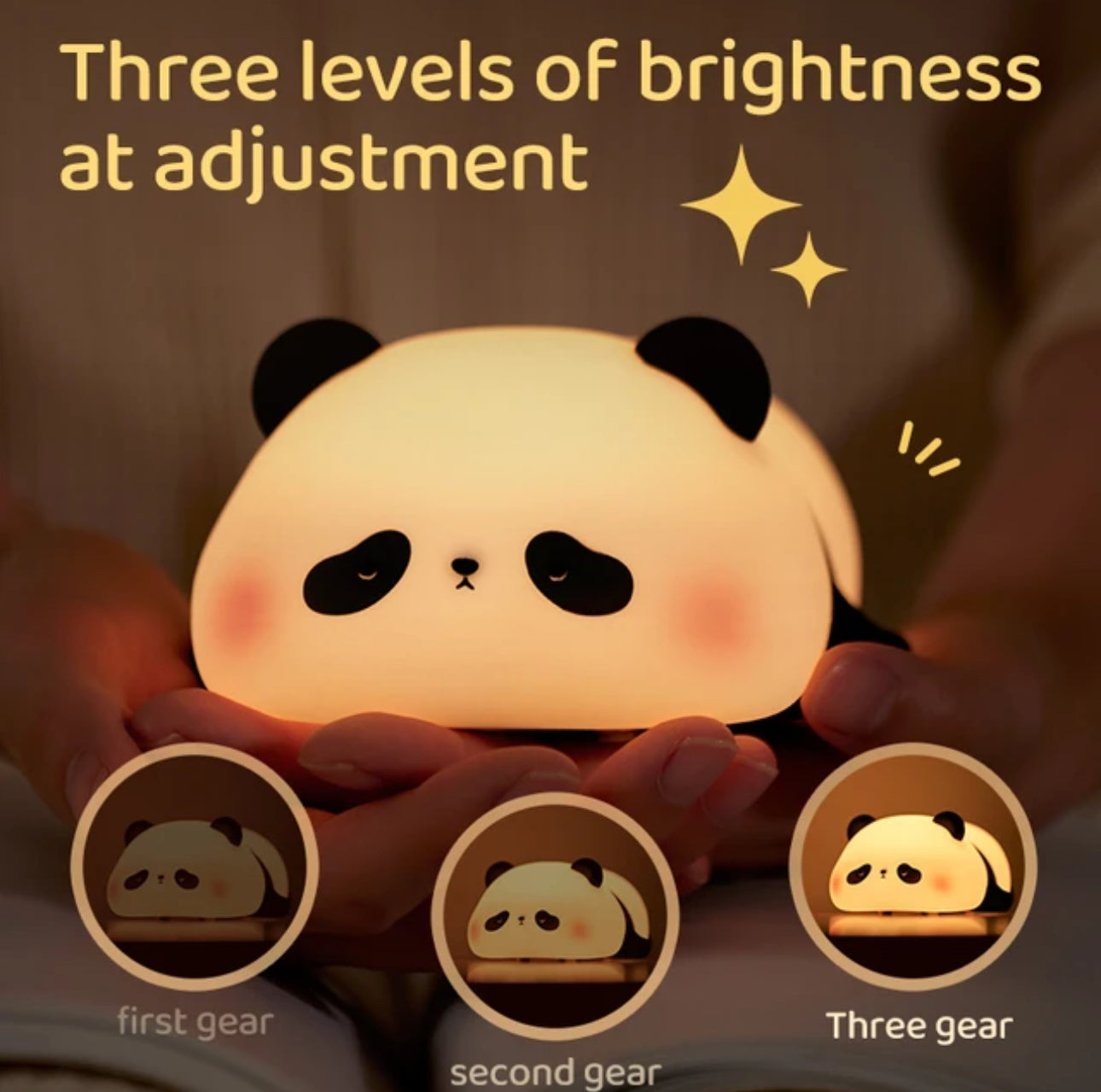 GlowBuddy™ Panda Silicone Nightlight