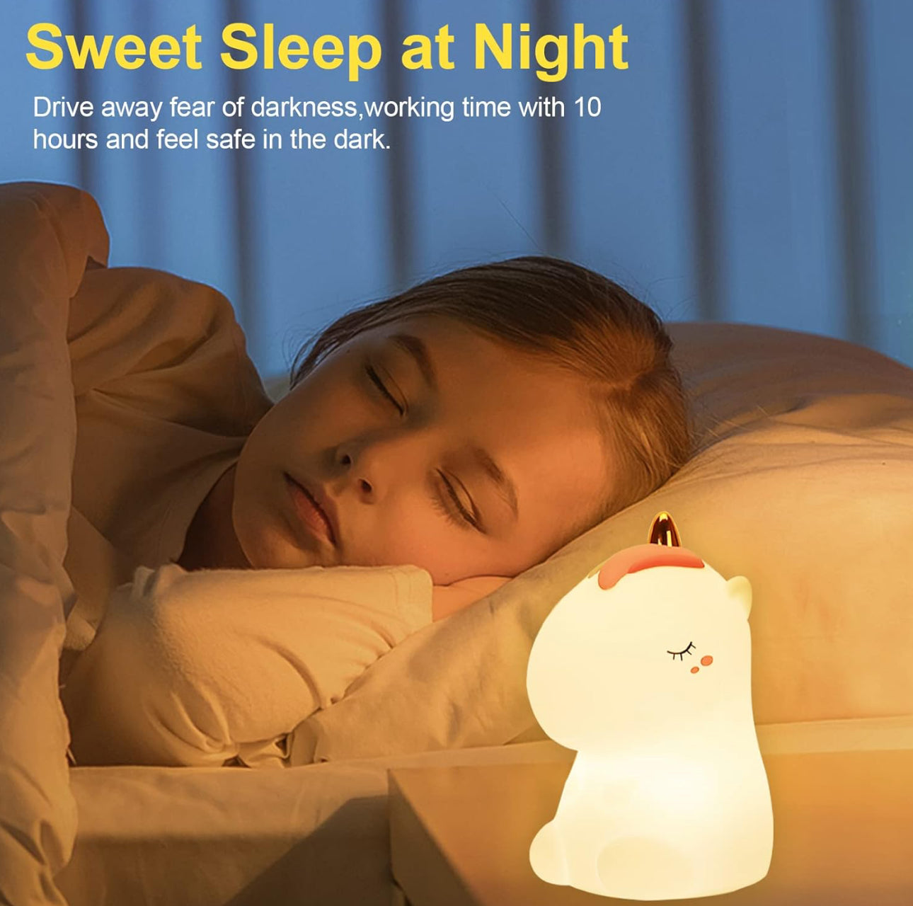 GlowBuddy™ Unicorn Silicone Nightlight