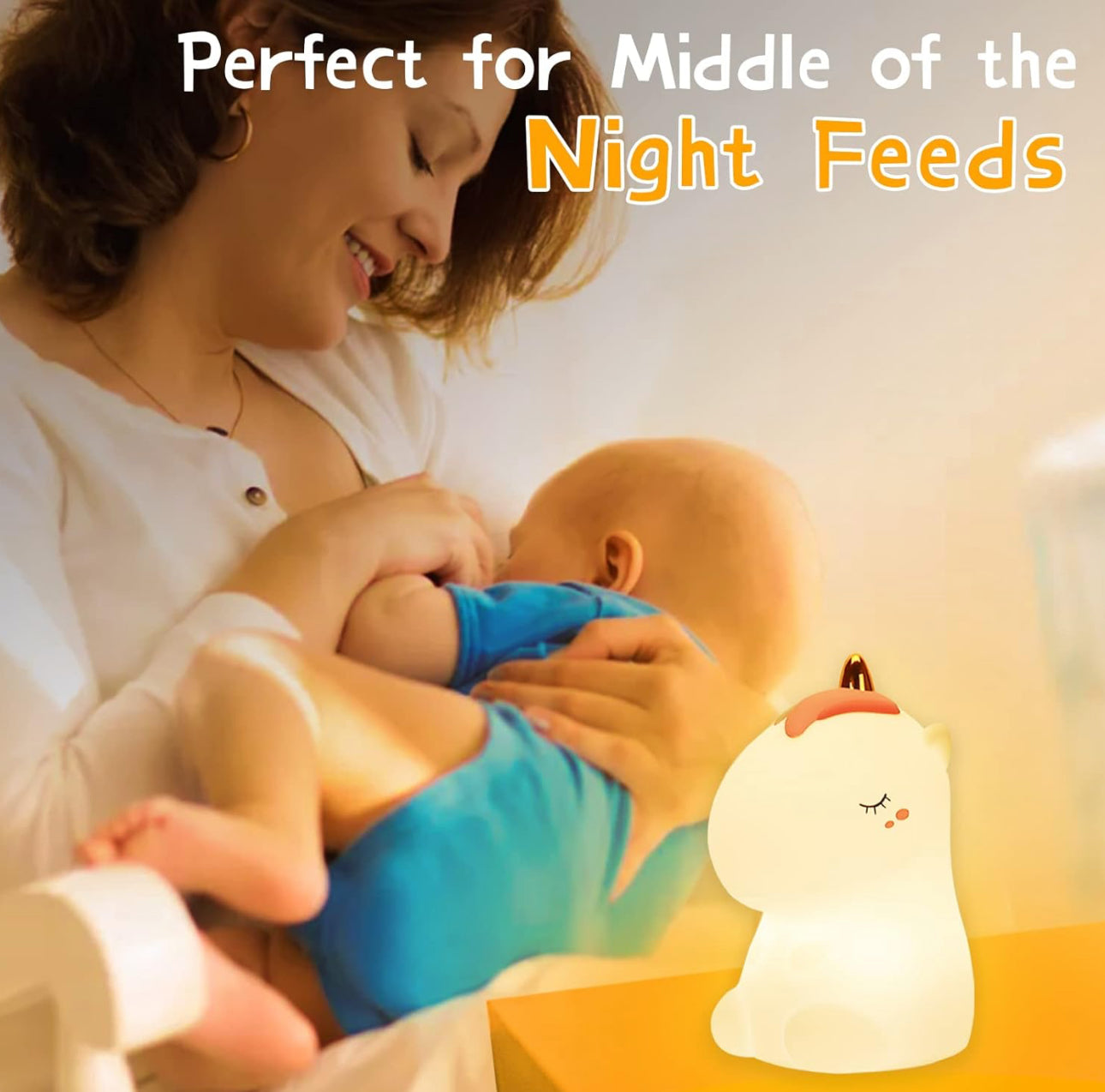 GlowBuddy™ Unicorn Silicone Nightlight